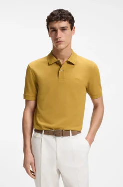 Pallas polo shirt in cotton piqué with embroidered logo