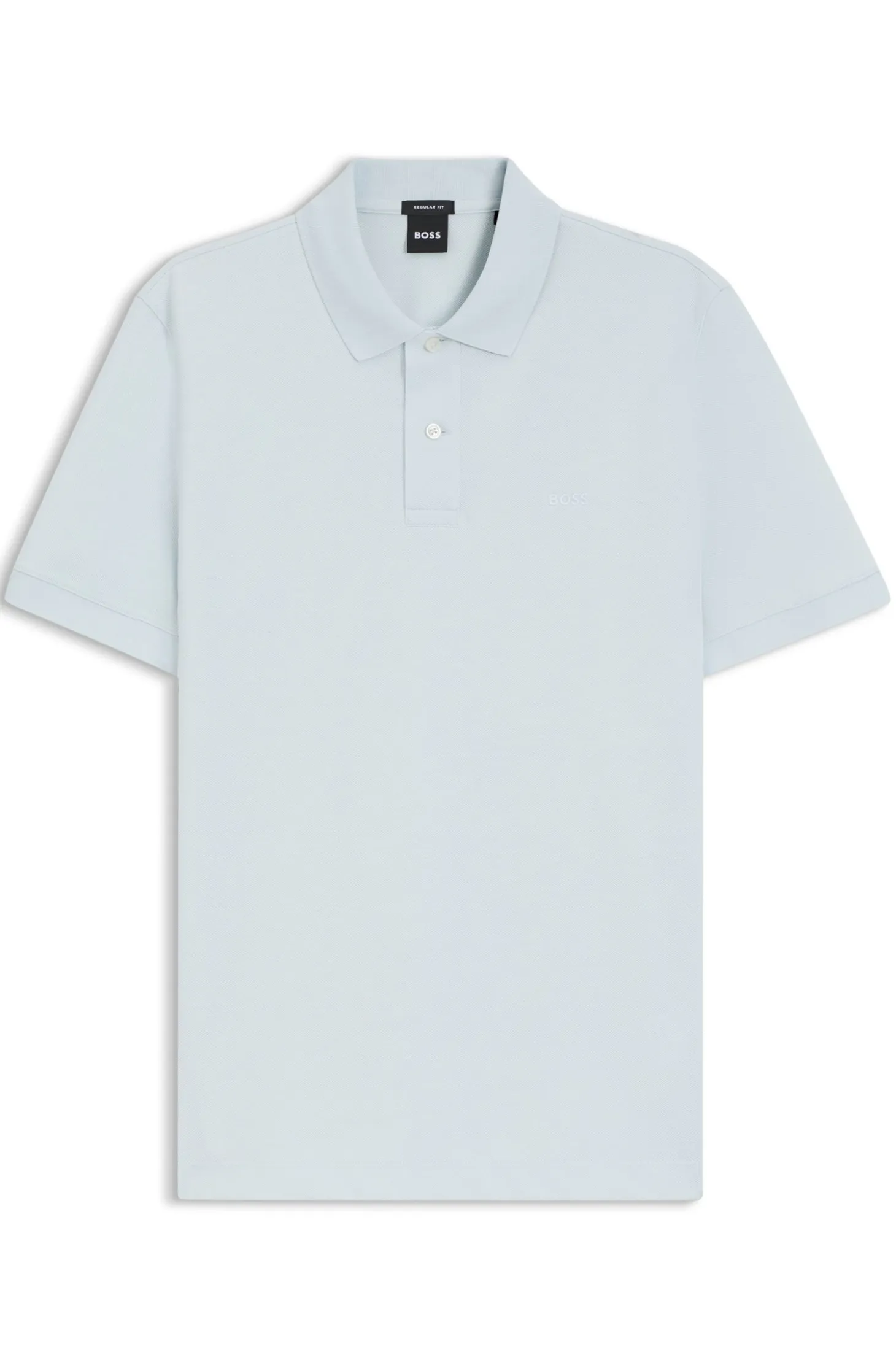 Pallas polo shirt in cotton piqué with embroidered logo