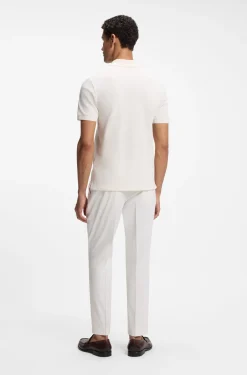 Pallas polo shirt in cotton piqué with embroidered logo