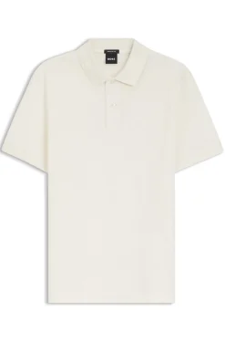 Pallas polo shirt in cotton piqué with embroidered logo