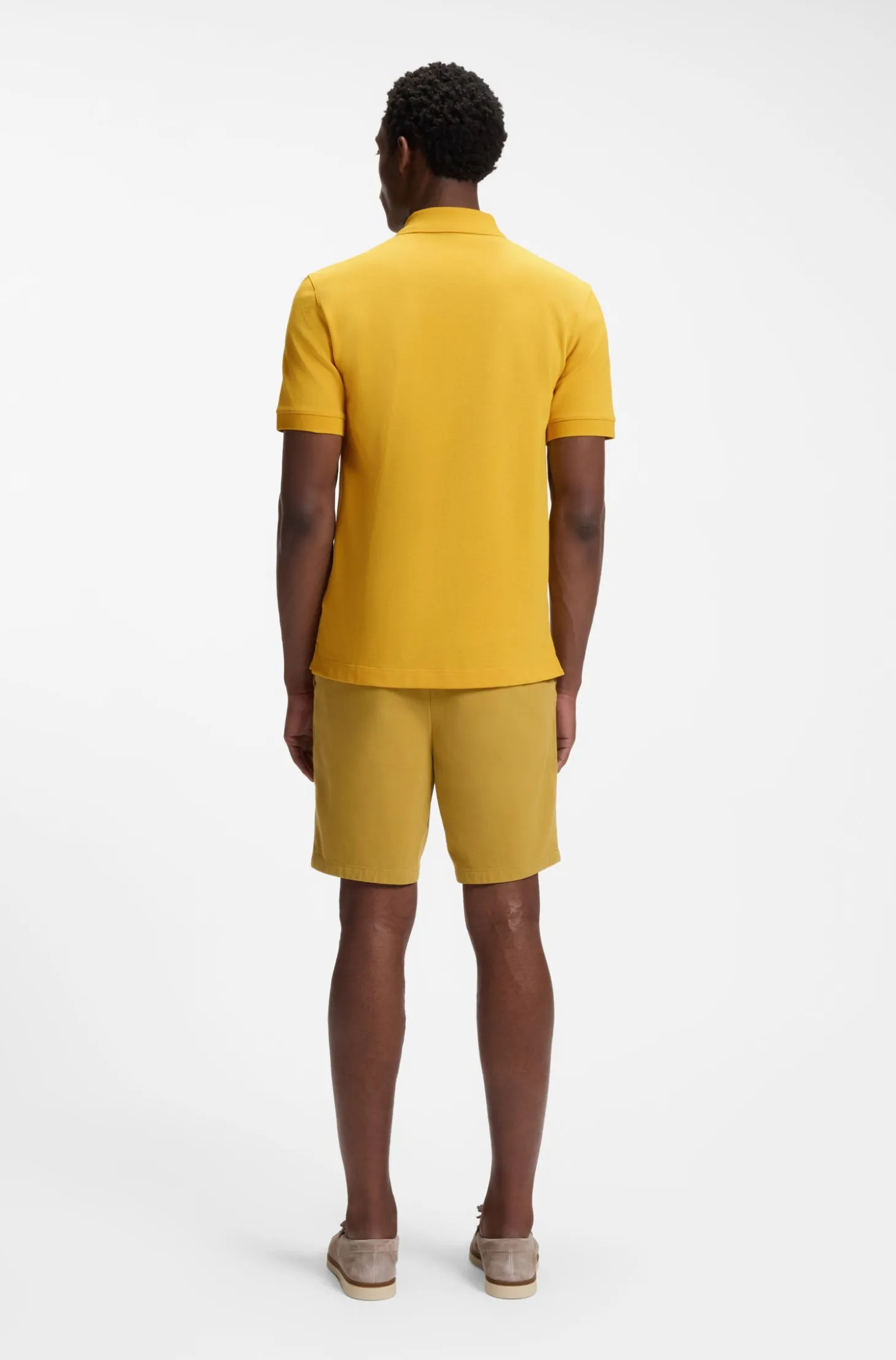 Pallas polo shirt in cotton piqué with embroidered logo