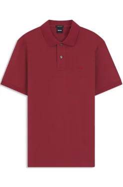 Pallas polo shirt in cotton piqué with embroidered logo