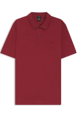 Pallas polo shirt in cotton piqué with embroidered logo