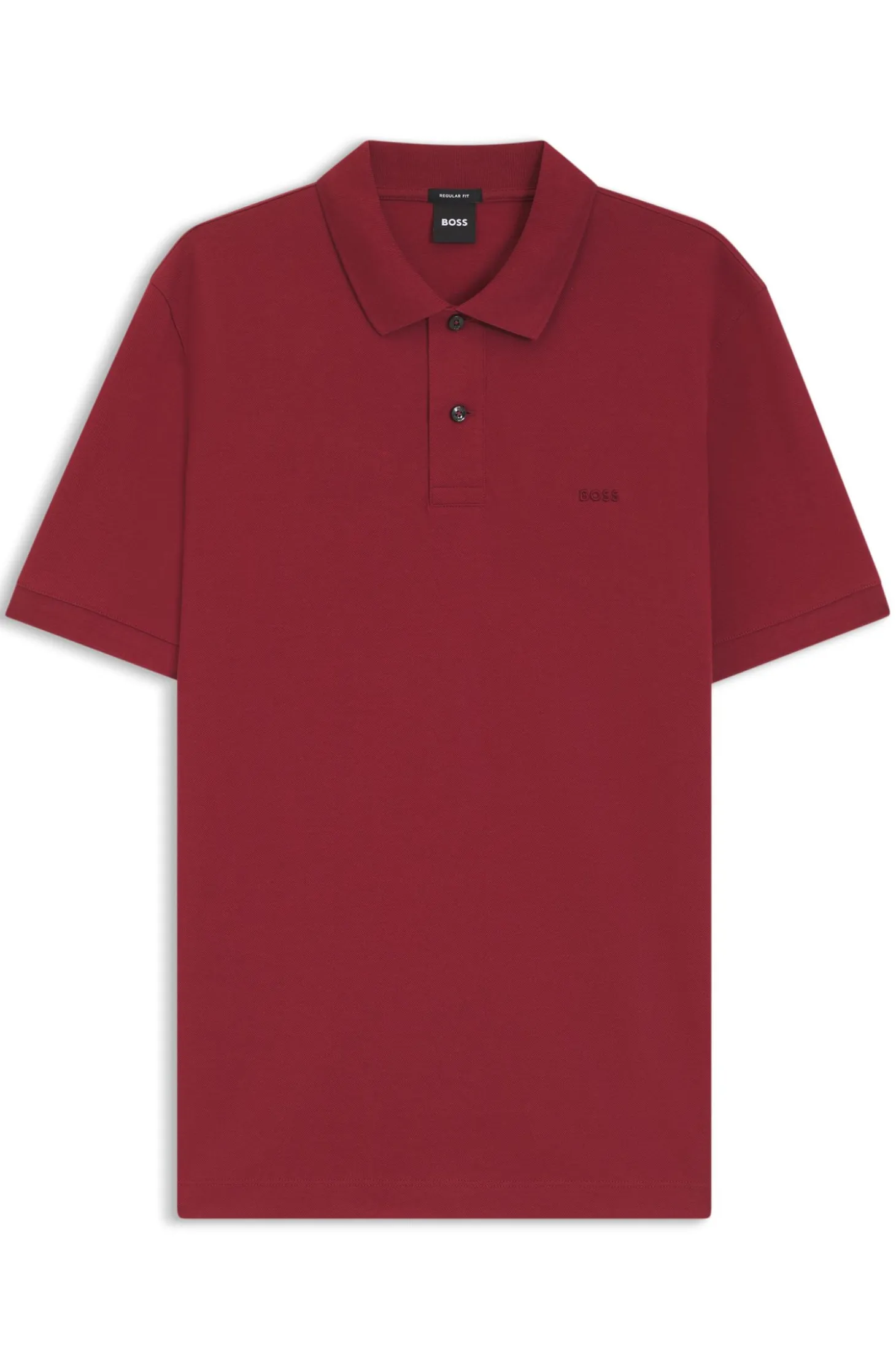 Pallas polo shirt in cotton piqué with embroidered logo