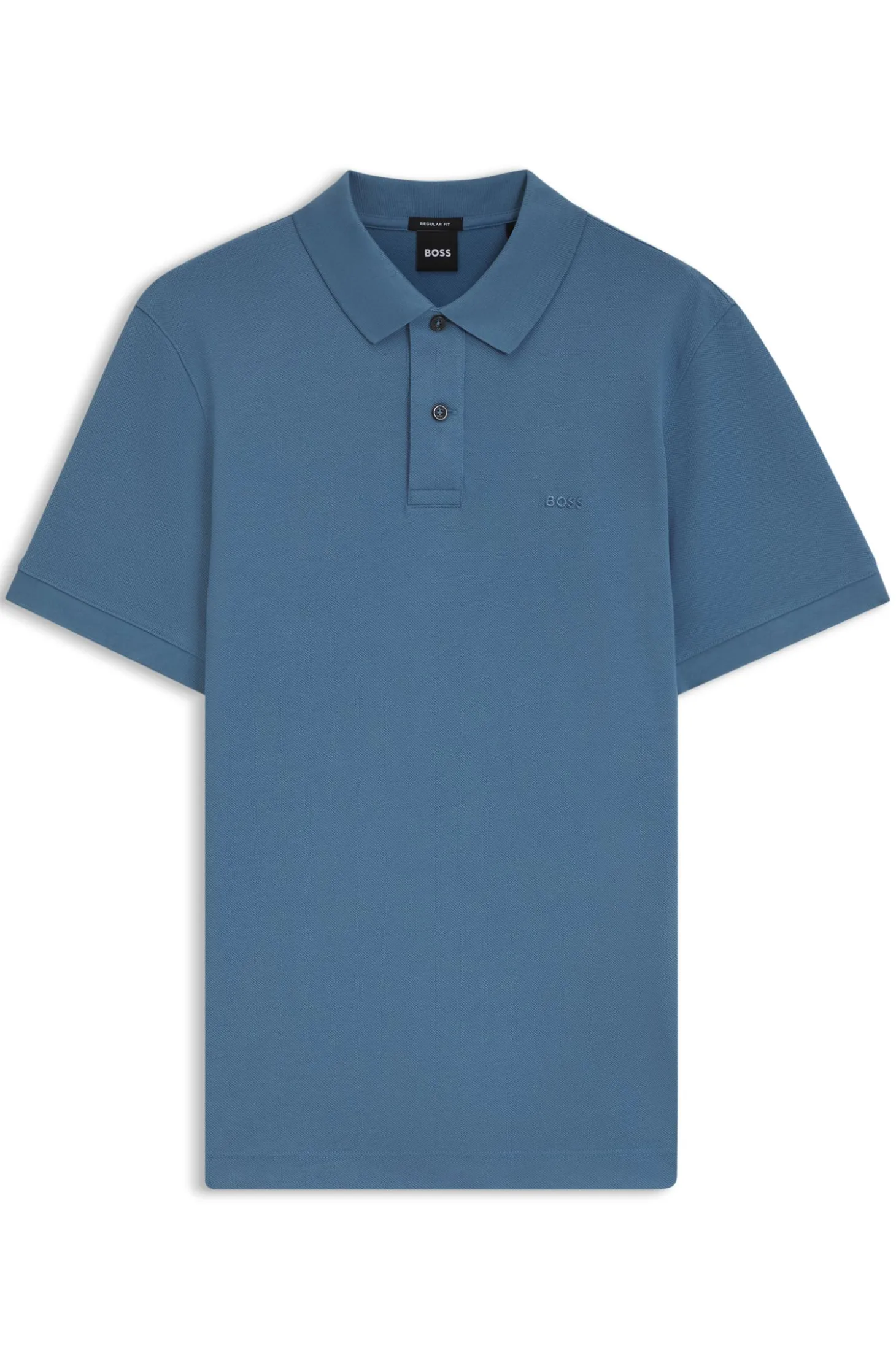 Pallas polo shirt in cotton piqué with embroidered logo