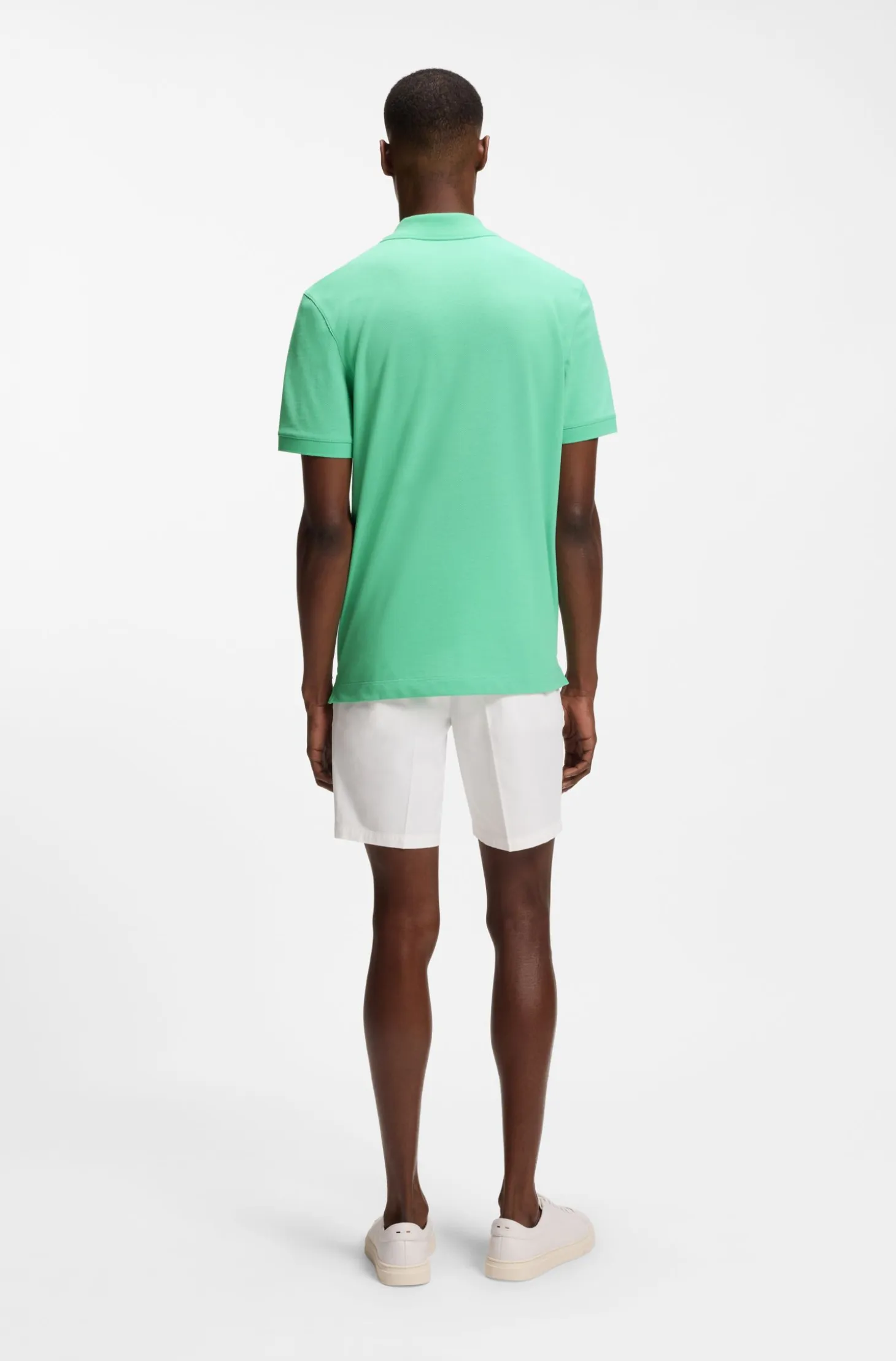 Pallas polo shirt in cotton piqué with embroidered logo