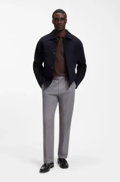 Pallas polo shirt in cotton piqué with embroidered logo