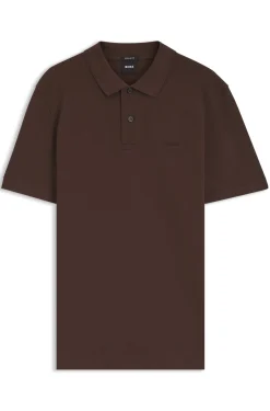 Pallas polo shirt in cotton piqué with embroidered logo