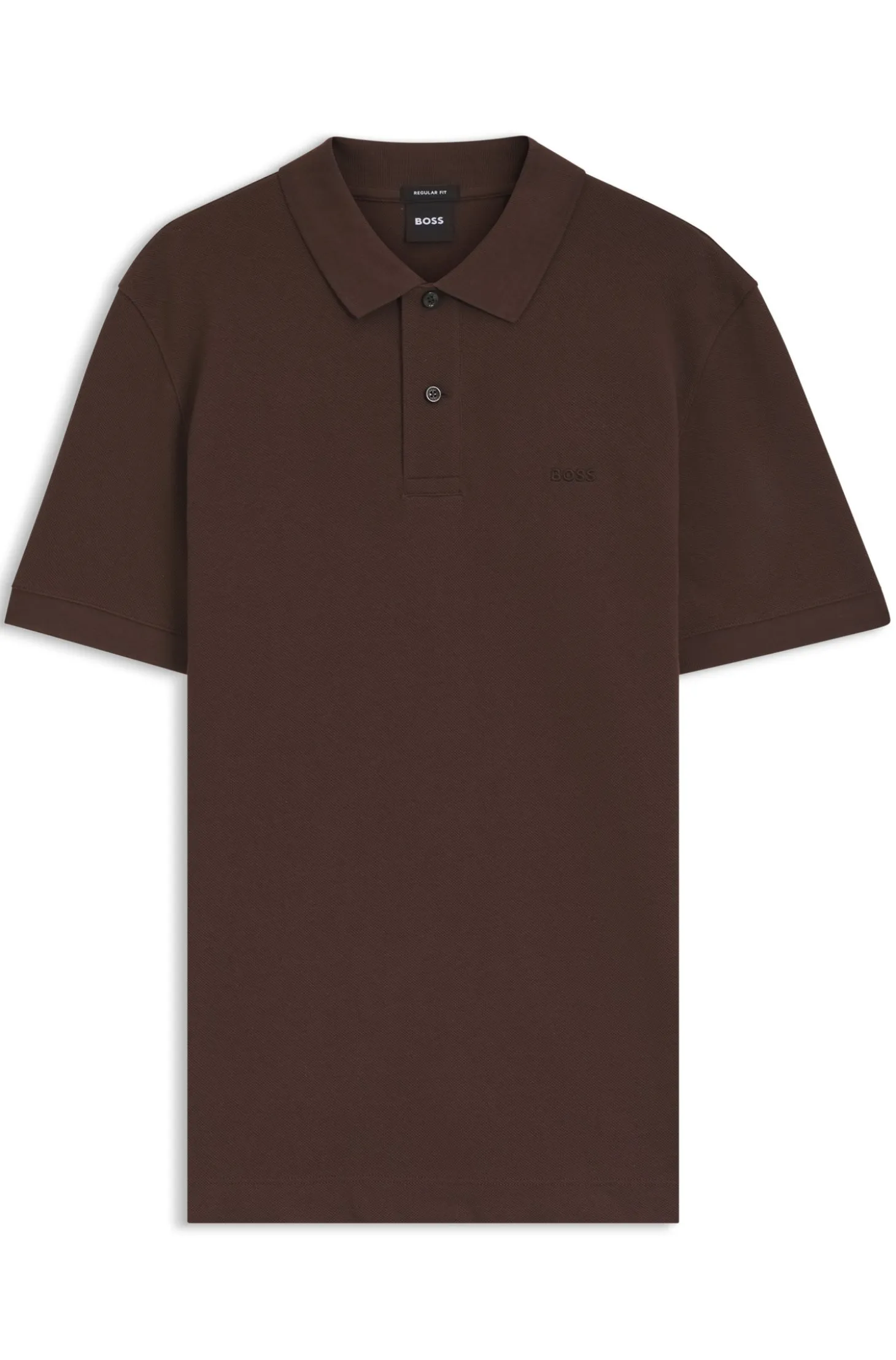 Pallas polo shirt in cotton piqué with embroidered logo