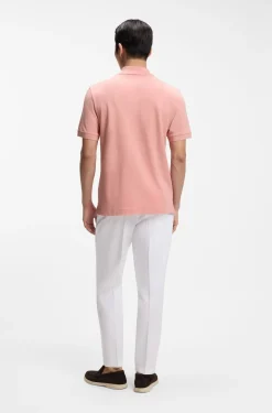 Pallas polo shirt in cotton piqué with embroidered logo
