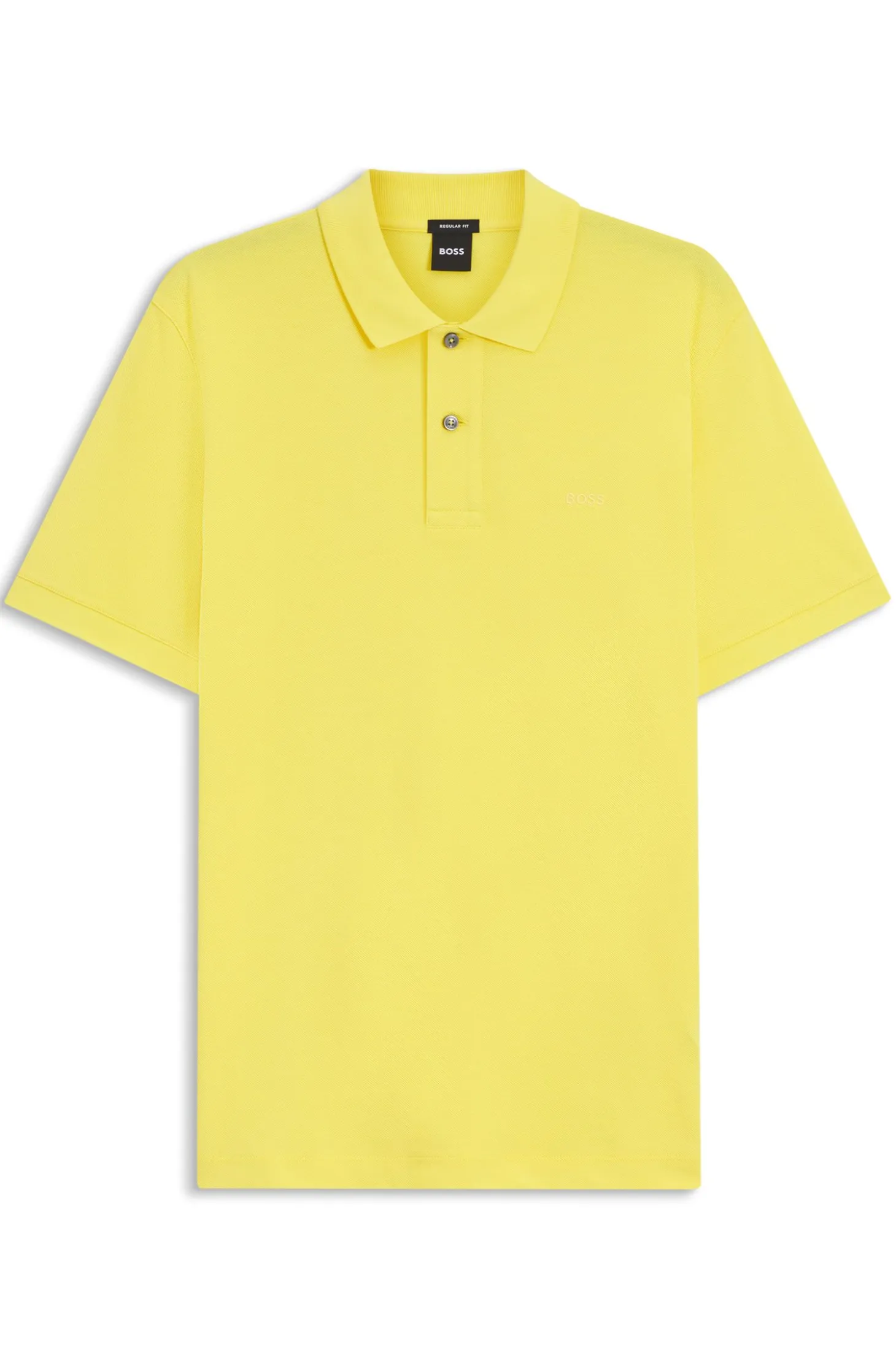 Pallas polo shirt in cotton piqué with embroidered logo