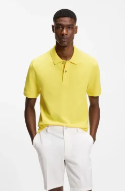 Pallas polo shirt in cotton piqué with embroidered logo