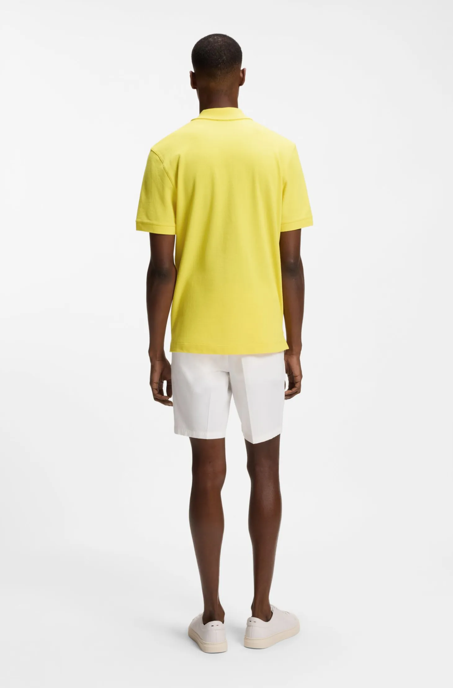 Pallas polo shirt in cotton piqué with embroidered logo