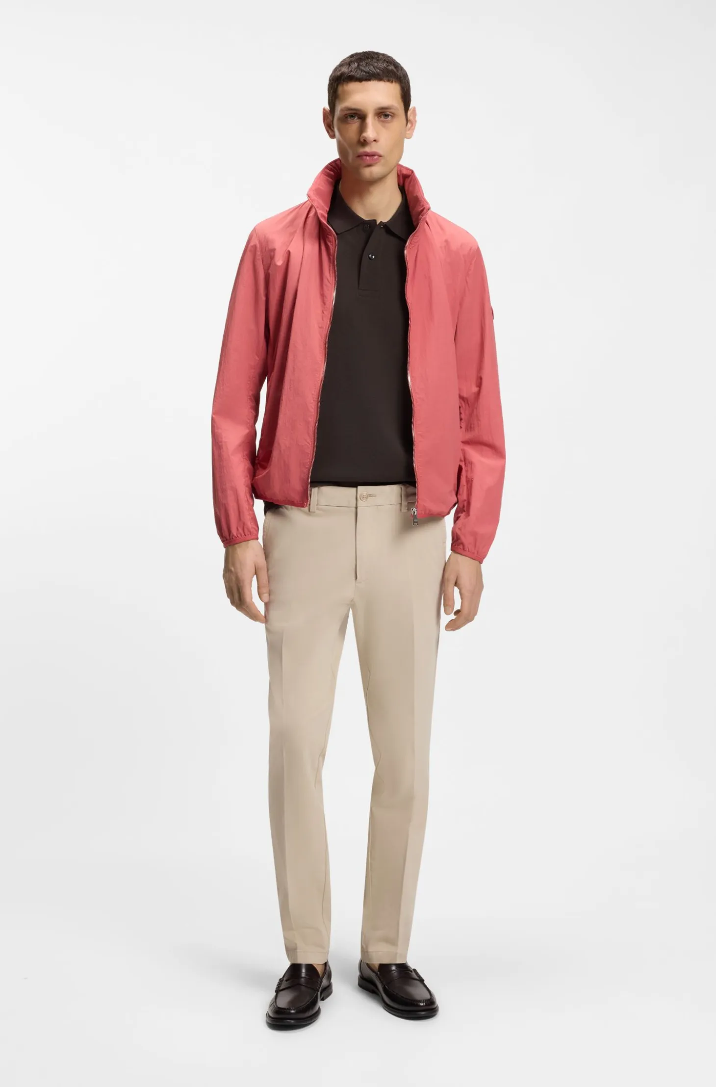 Pallas polo shirt in cotton piqué with embroidered logo
