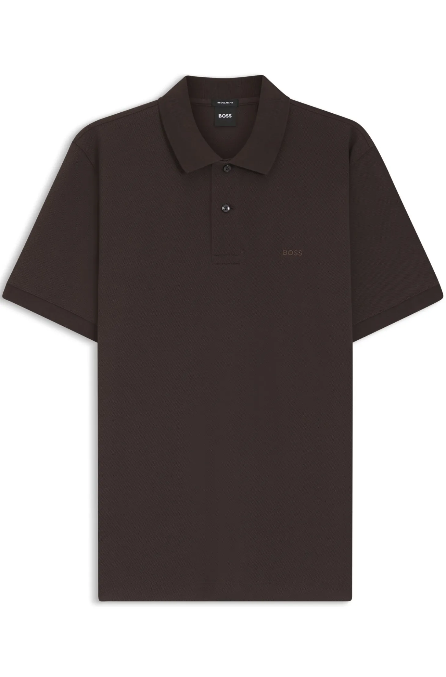 Pallas polo shirt in cotton piqué with embroidered logo