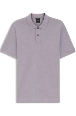 Pallas polo shirt in cotton piqué with embroidered logo