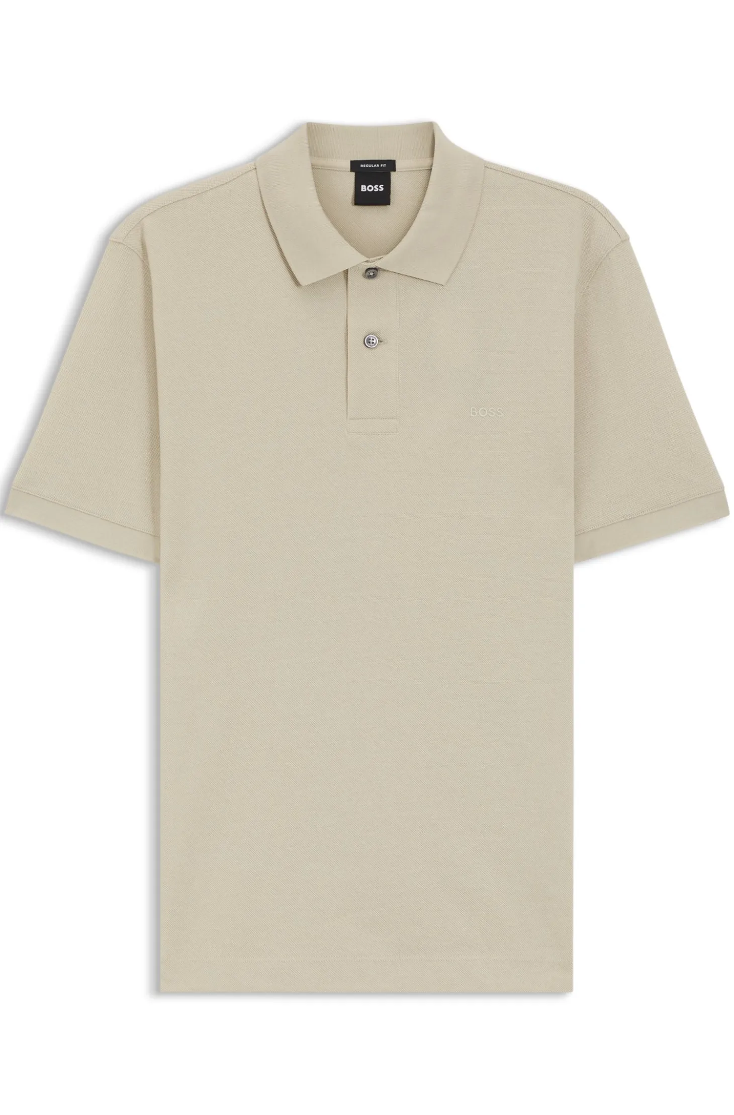 Pallas polo shirt in cotton piqué with embroidered logo