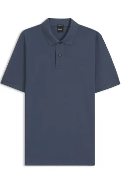 Pallas polo shirt in cotton piqué with embroidered logo