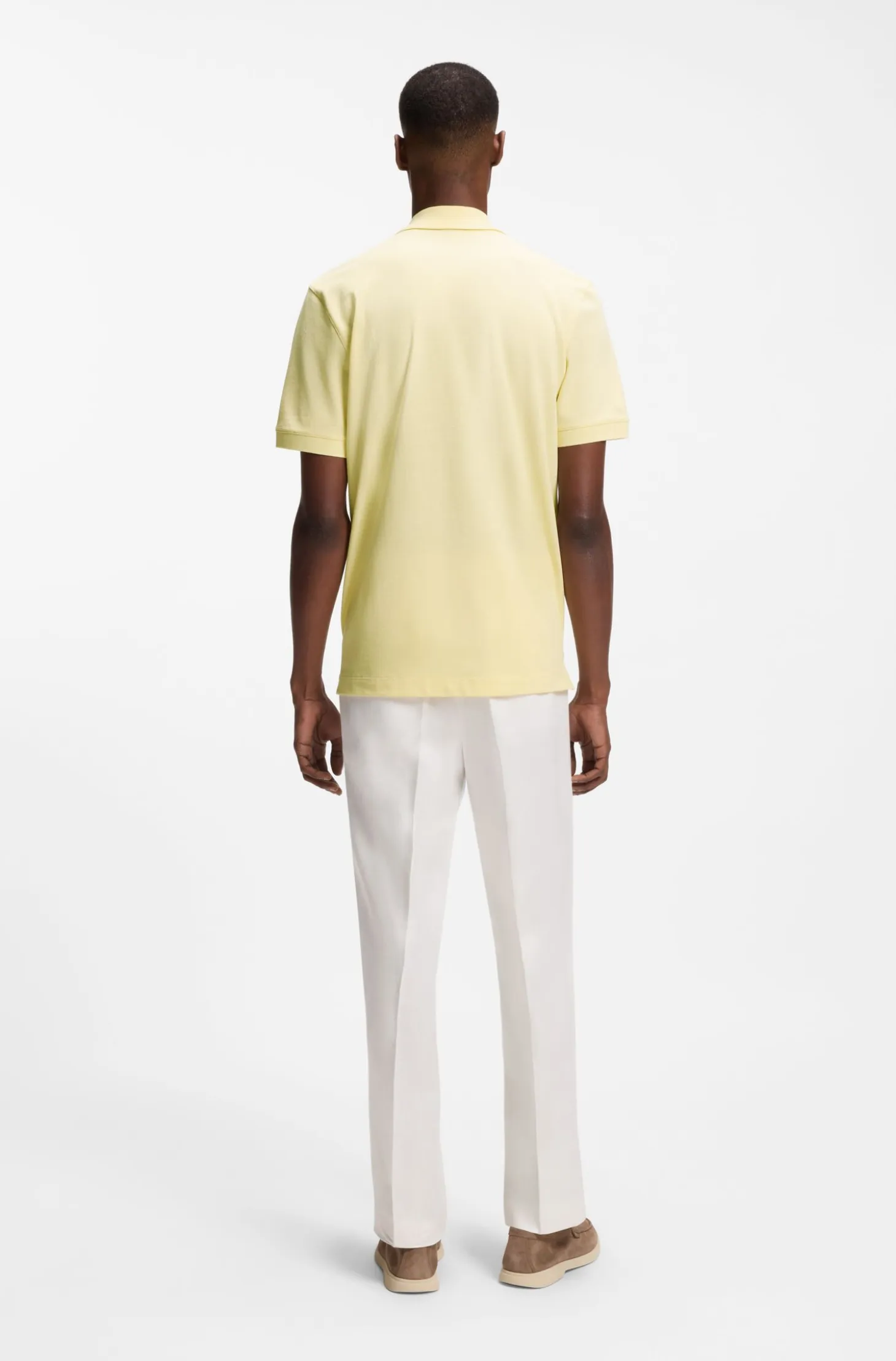 Pallas polo shirt in cotton piqué with embroidered logo