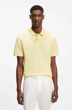 Pallas polo shirt in cotton piqué with embroidered logo