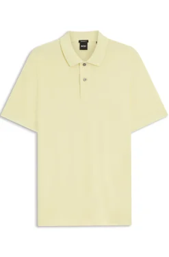 Pallas polo shirt in cotton piqué with embroidered logo