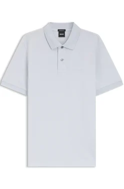 Pallas polo shirt in cotton piqué with embroidered logo