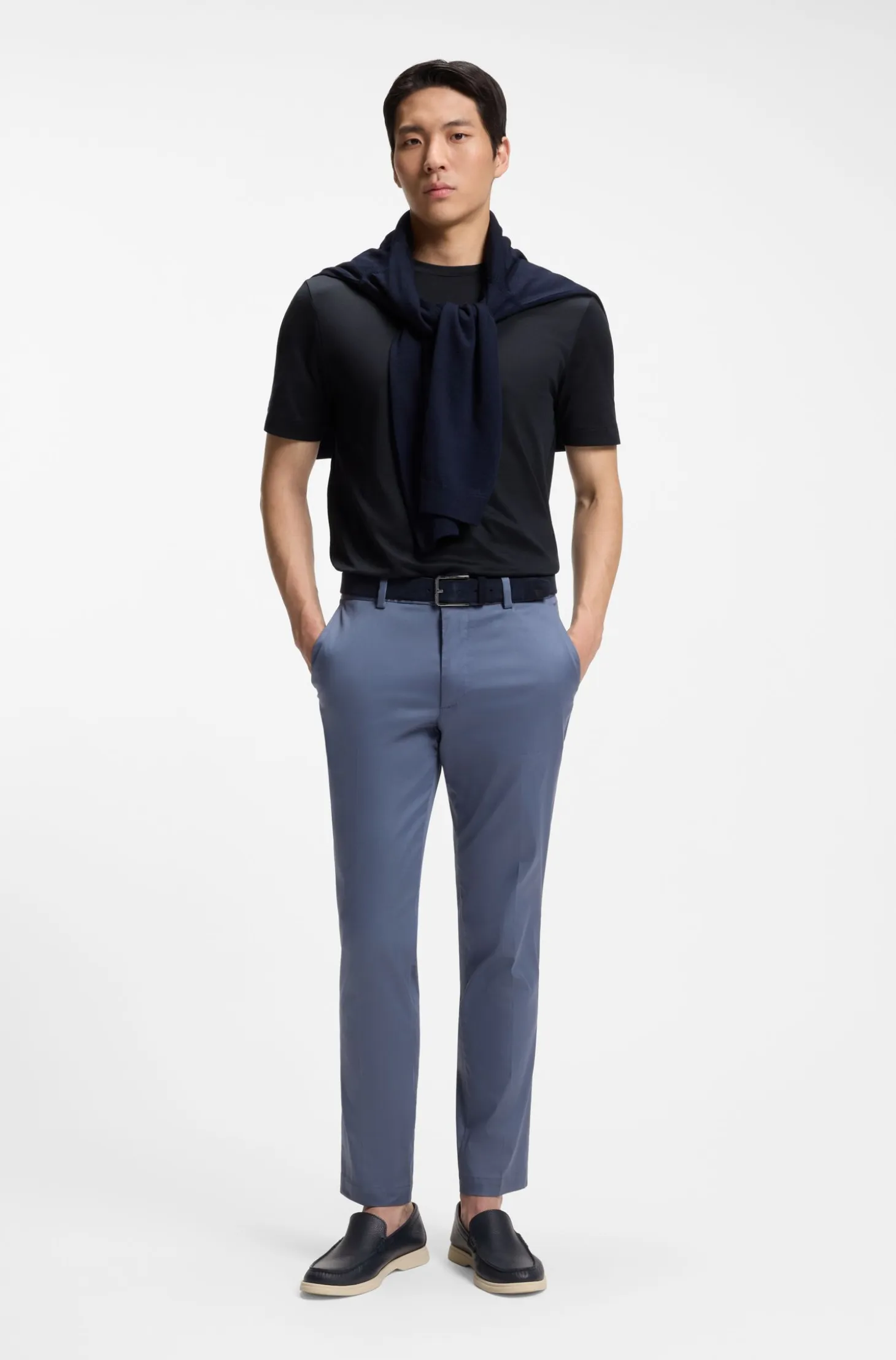 Performance T-shirt in a cotton blend