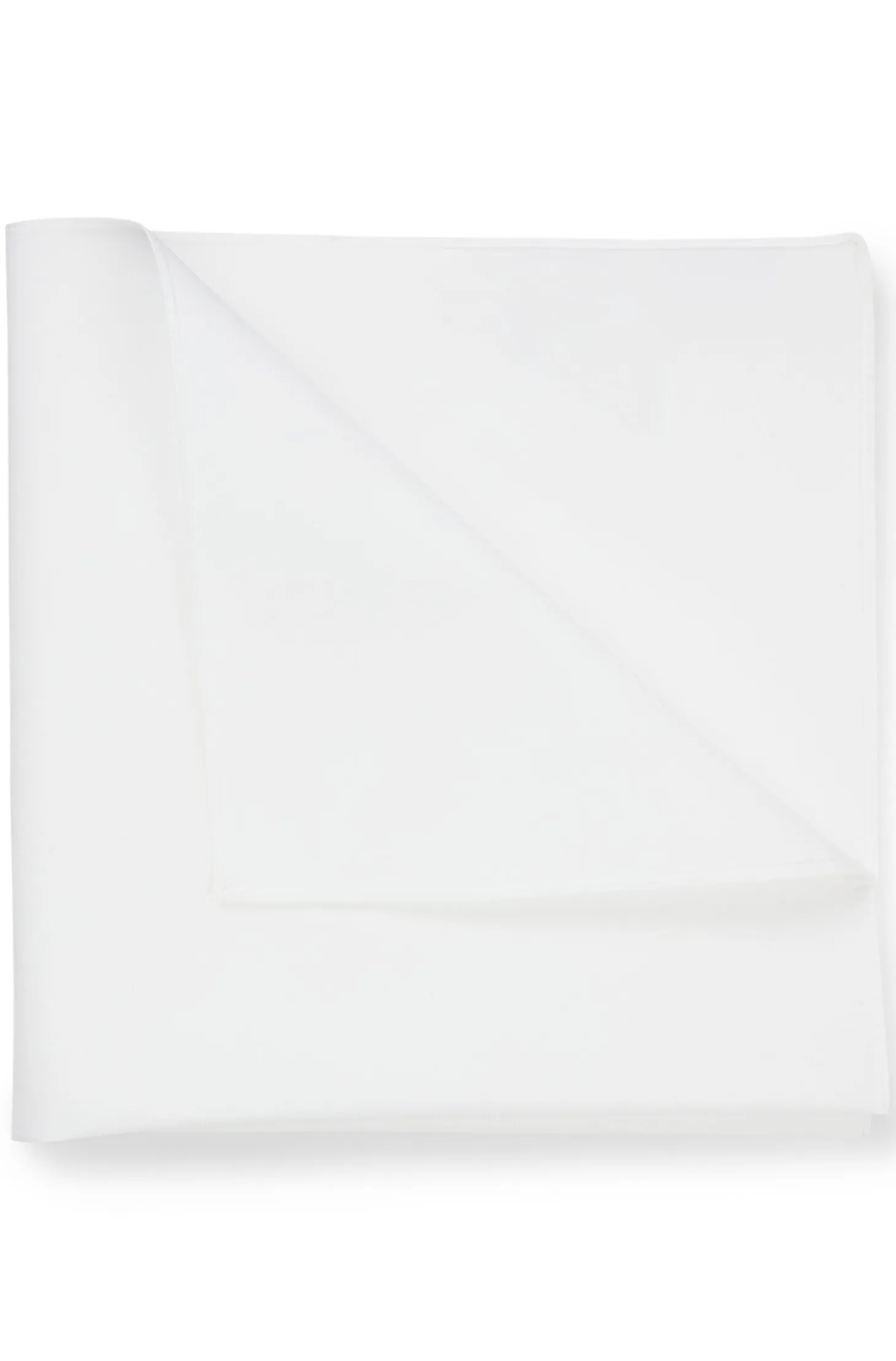 Pocket square in cotton poplin