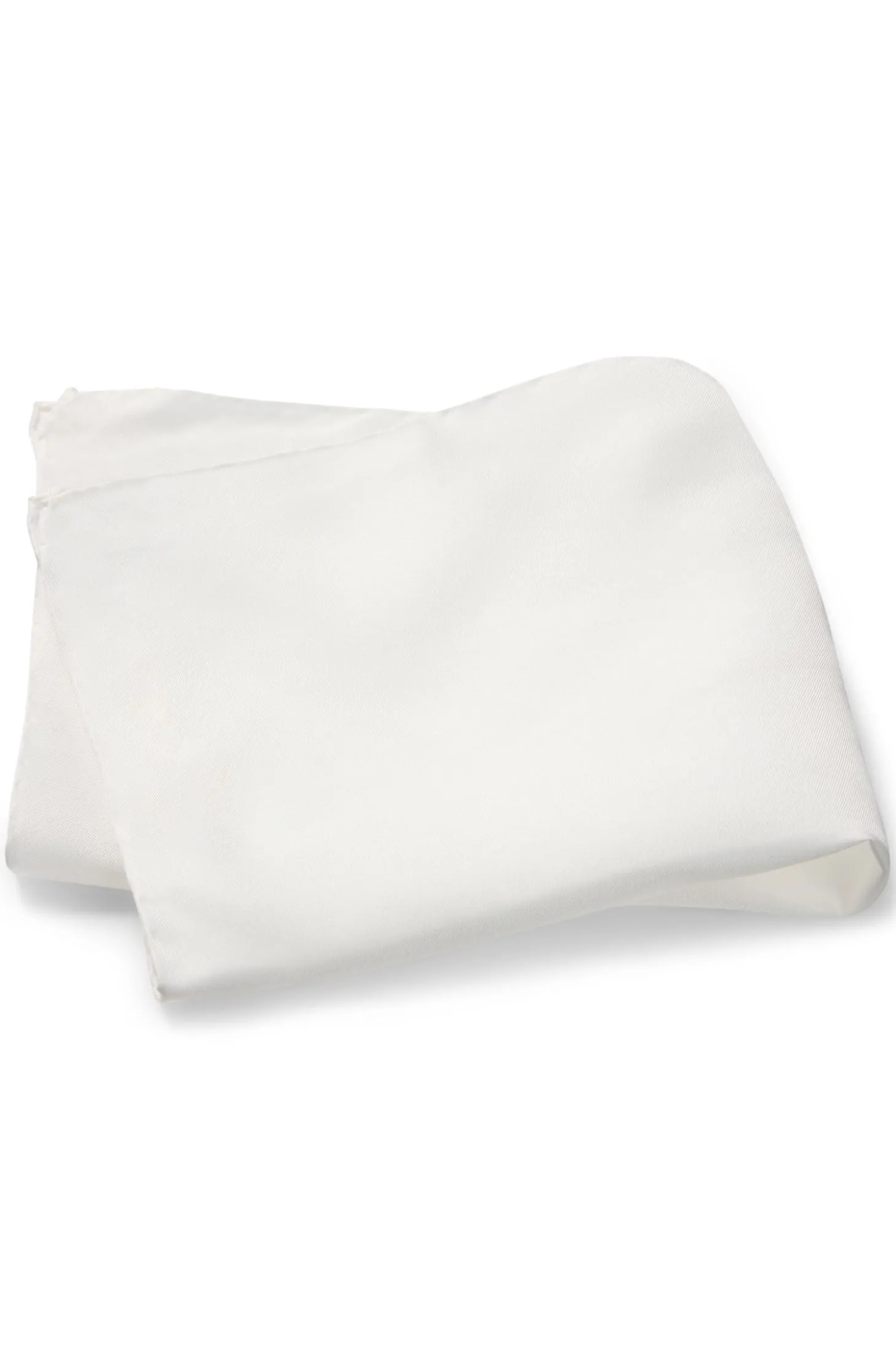 Pocket square in fine silk twill