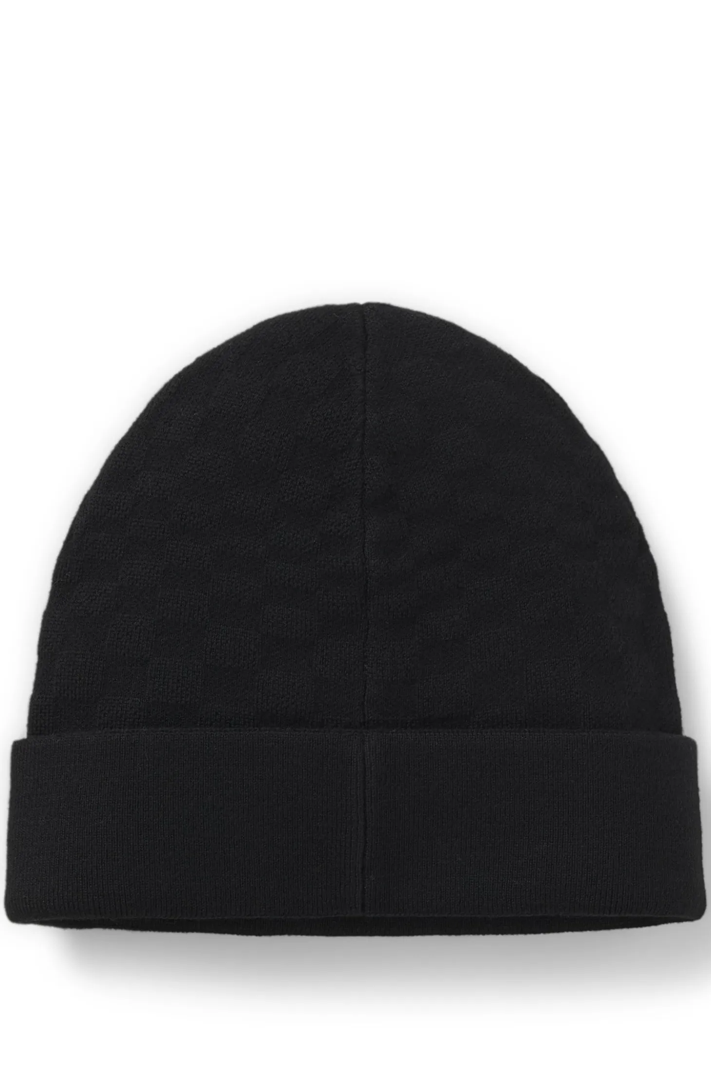 Porsche x BOSS beanie hat with Pasha check