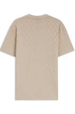 Porsche x BOSS cotton T-shirt with Pasha pattern