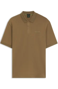 Porsche x BOSS polo shirt with gloss branding