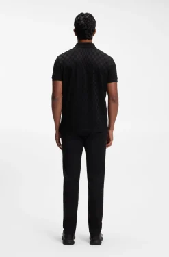 Porsche x BOSS polo shirt with Pasha pattern