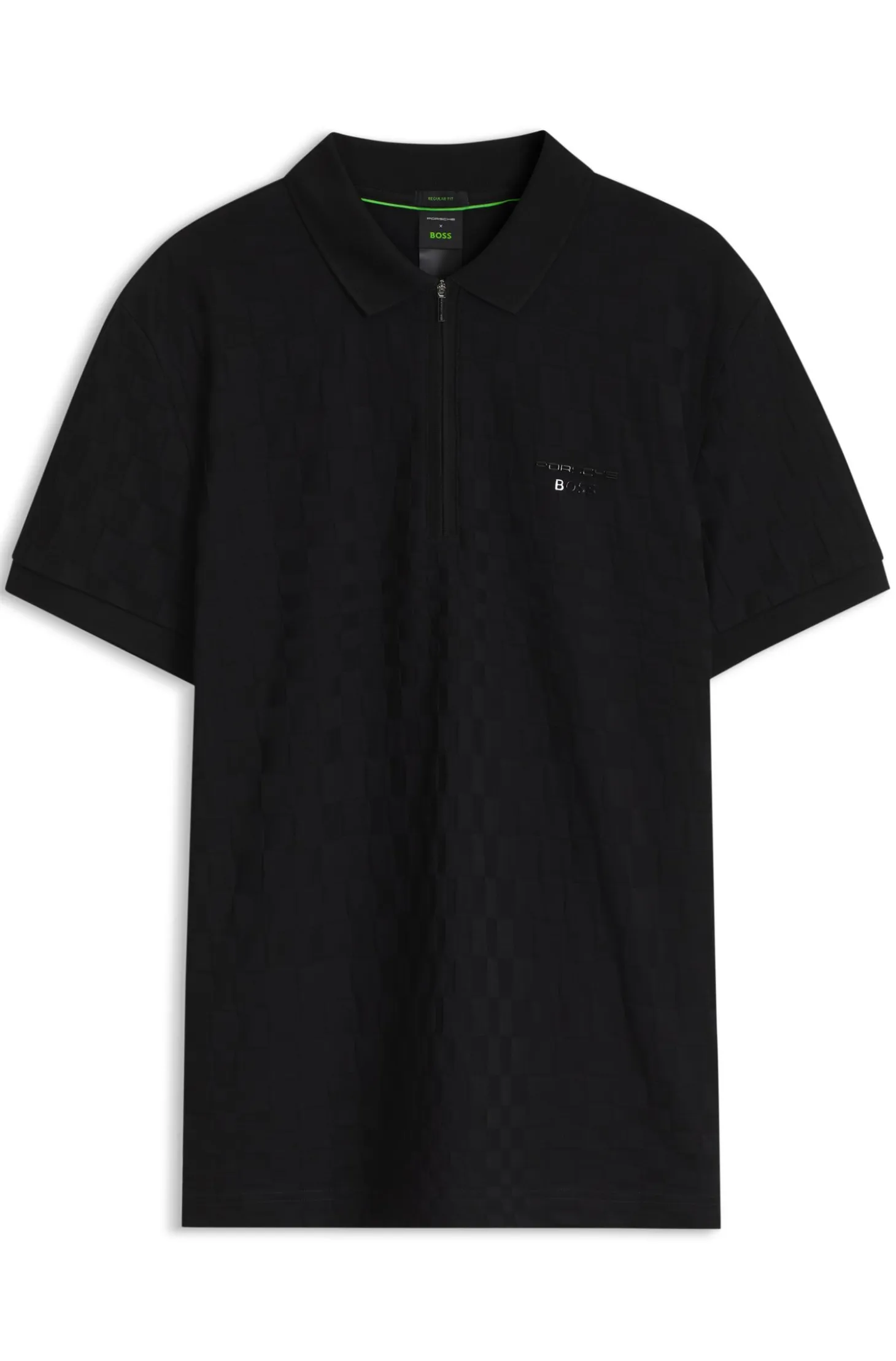 Porsche x BOSS polo shirt with Pasha pattern