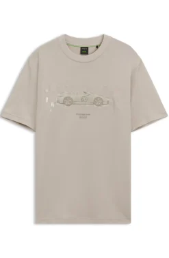 Porsche x BOSS T-shirt with gloss artwork