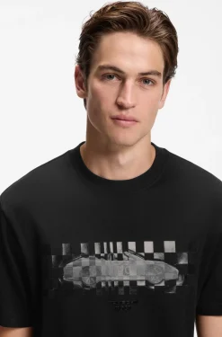 Porsche x BOSS T-shirt with gloss artwork