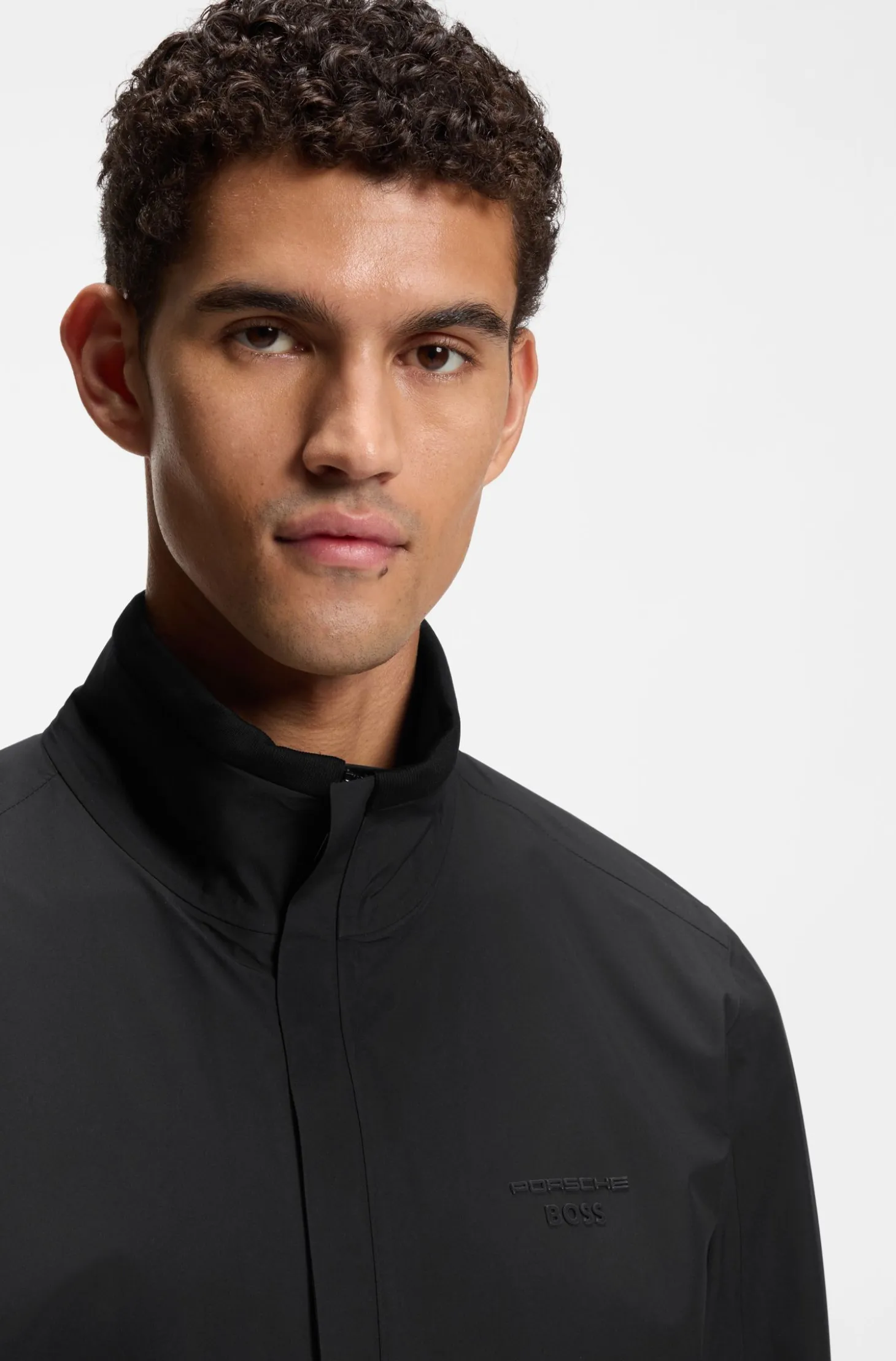Porsche x BOSS water-repellent softshell jacket