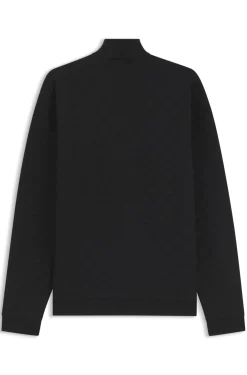 Porsche x BOSS zip-up sweatshirt with Pasha-check jacquard