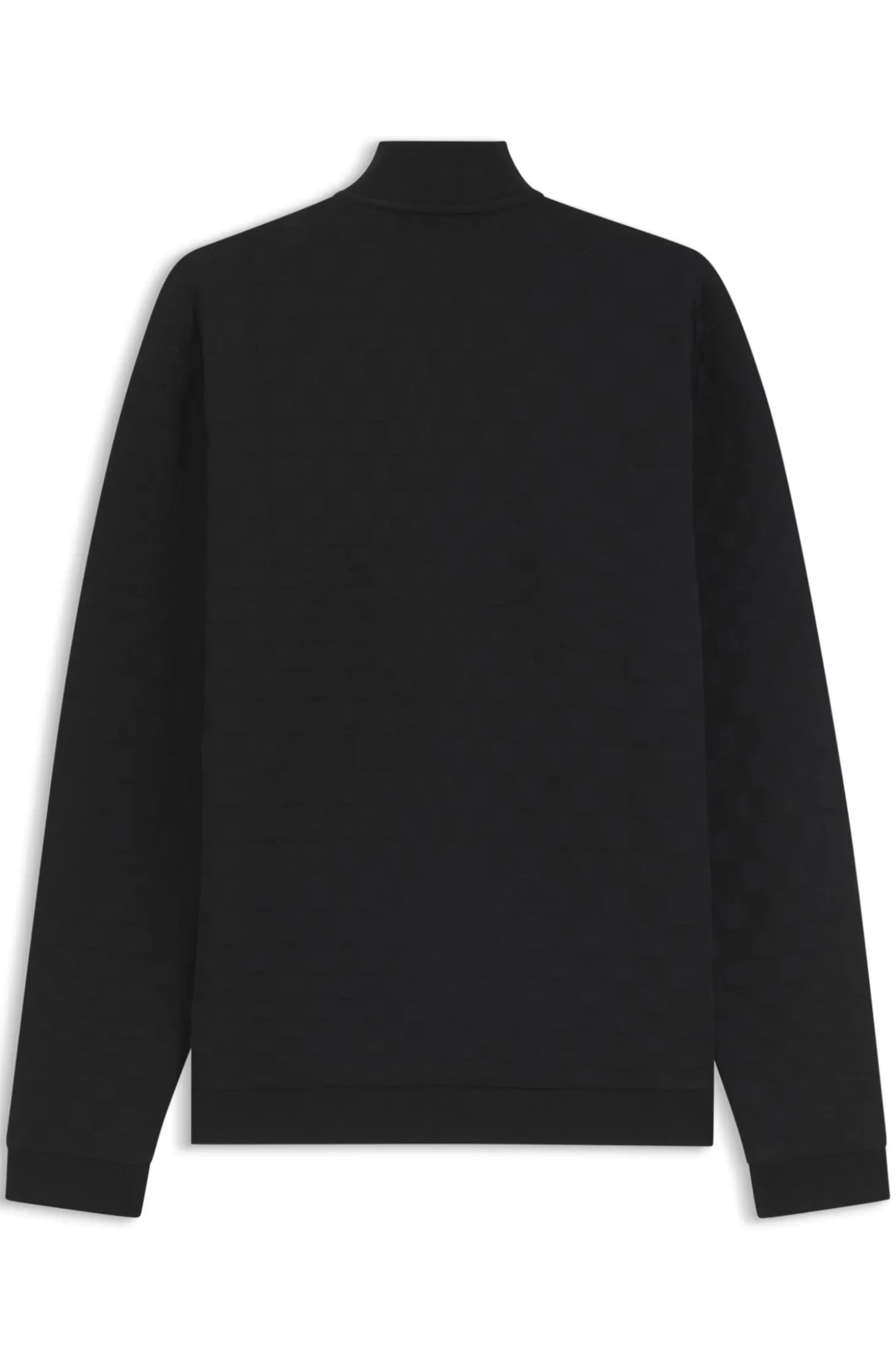 Porsche x BOSS zip-up sweatshirt with Pasha-check jacquard