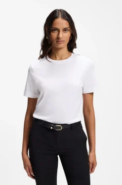 Premium cotton T-shirt with a loose fit