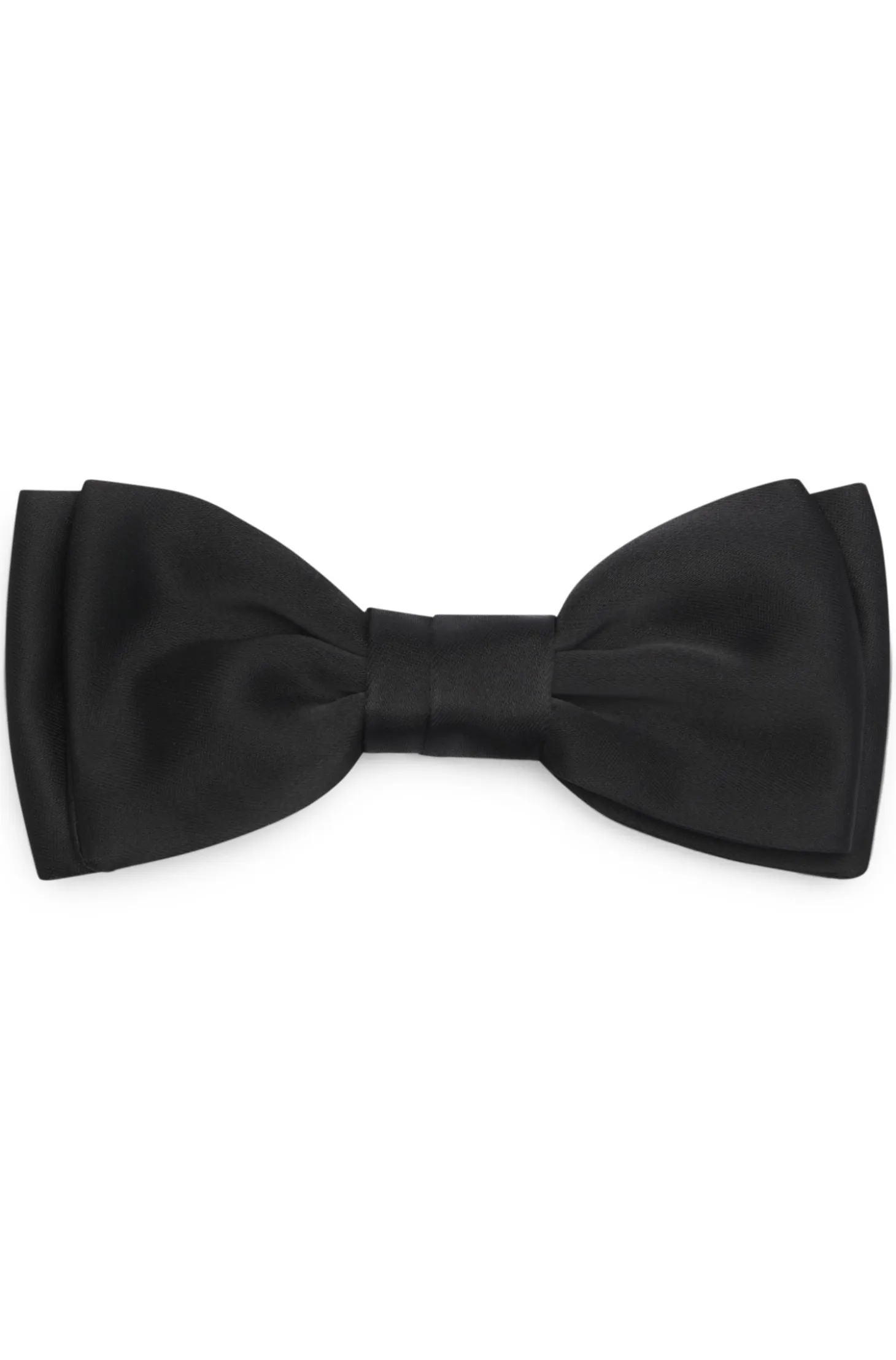 Pre-tied bow tie in a silk blend