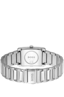 Principle Dress black-dial watch with H-link bracelet