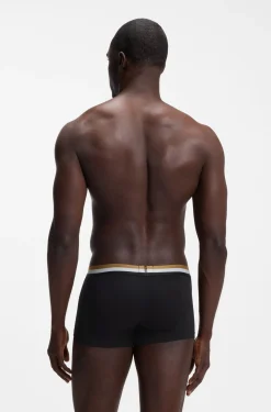 Quick-drying trunks in a technical cotton blend