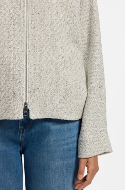 Regular-fit blazer in two-tone tweed