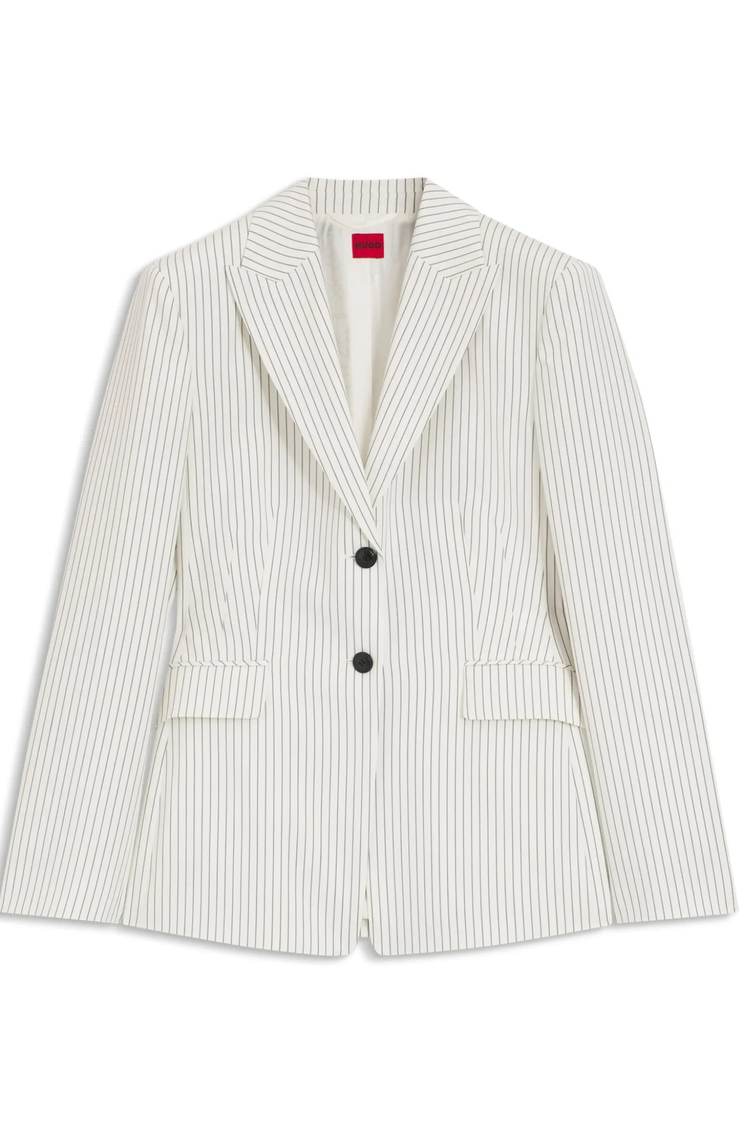 Regular-fit blazer with pinstripe