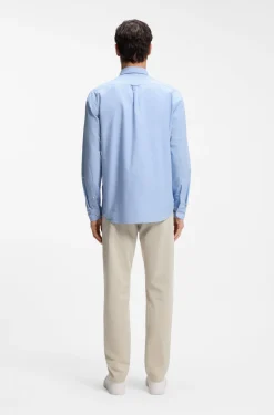 Regular-fit button-down shirt in Oxford cotton