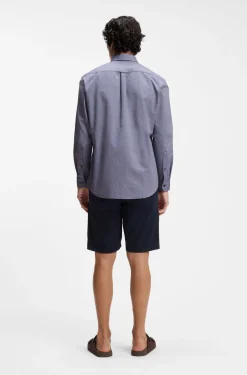 Regular-fit button-down shirt in Oxford cotton
