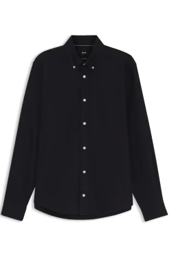 Regular-fit button-down shirt in Oxford cotton