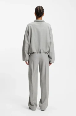 Regular-fit jacket in stretch sharkskin