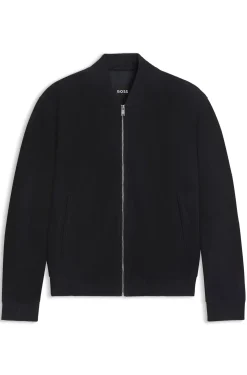 Regular-fit jacket in suede